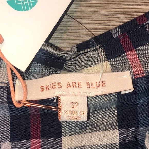 New! Plaid Cotton Button Down - Picture 8 of 11